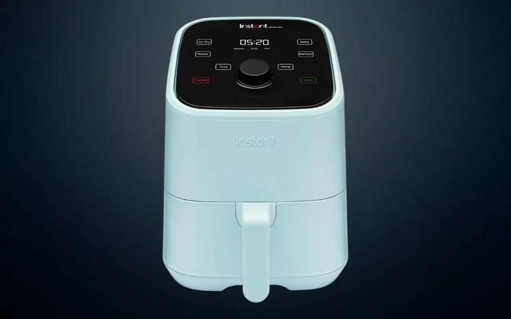 best compact mini small air fryer for single person dorm camper van outdoor