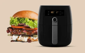 How To Reheat Burger In Air Fryer Hamburger Cheeseburgers Fastfood Burgers