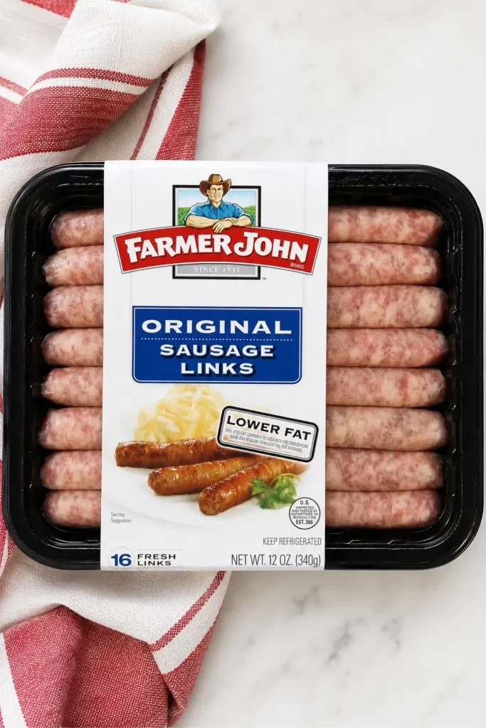 Air Fryer Sausage Links Ingredients