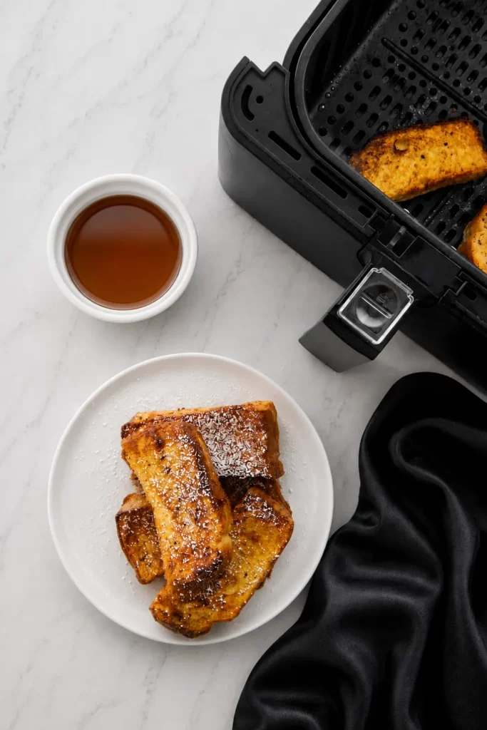 Healthy Air Fryer French Toast Sticks