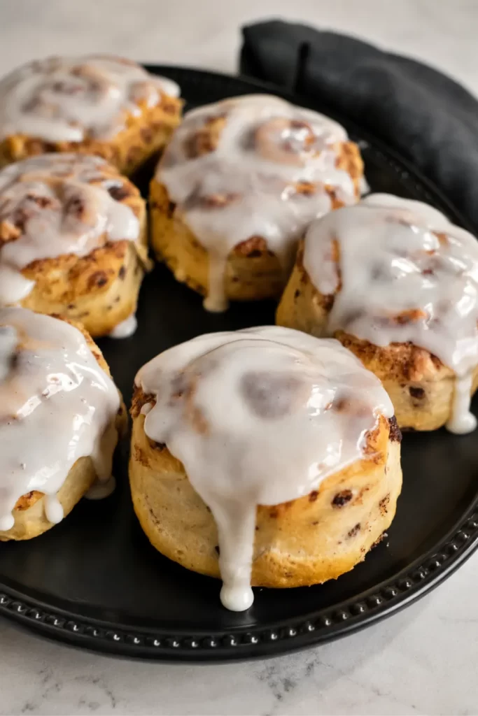 Homemade Air Fryer Cinnamon Rolls