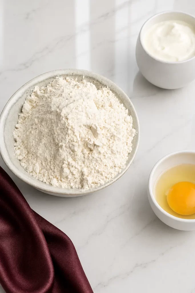 Air Fryer Yogurt Bagels Ingredients