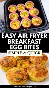 Easy Air Fryer Breakfast Egg Bites Healthy Recipe