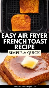 Easy Brioche French Toast Air Fryer Healthy Recipe