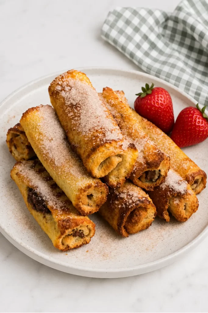 French Toast Roll Ups Recipe