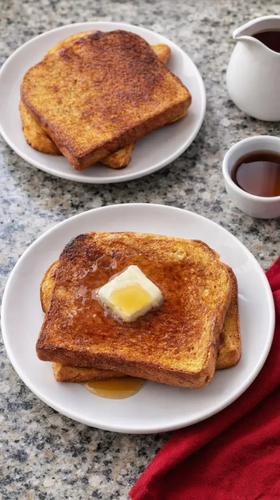 Making Brioche Bread French Toast in Air Fryer