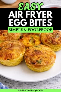 Simple Easy Air Fryer Breakfast Egg Bites Recipe
