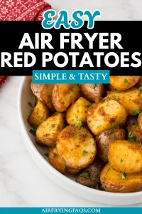Simple Easy Air Fryer Red Potatoes Recipe