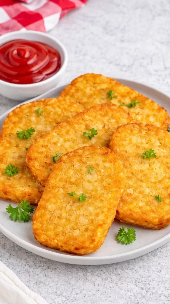 frozen southern style hash browns in air fryer