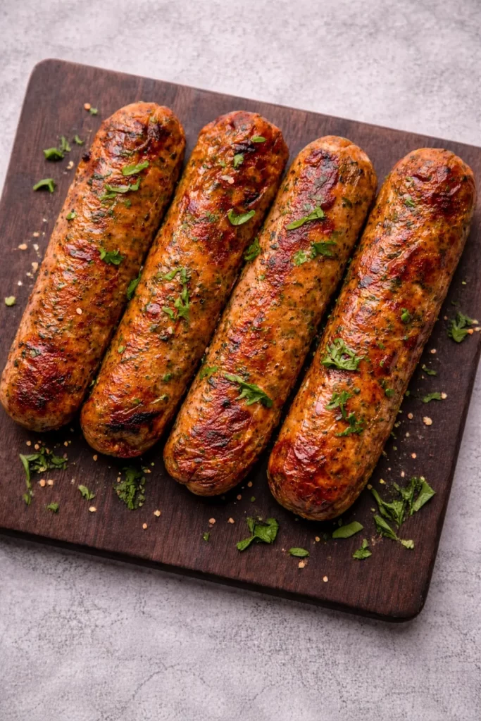 Chicken Sausage Air Fryer Recipe Cooking Instruction