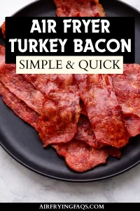 How to Make Turkey Bacon in the Air Fryer