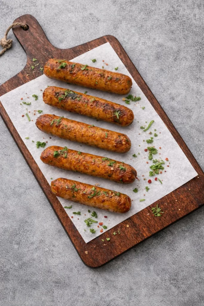how to make Air Fryer Chicken Sausage