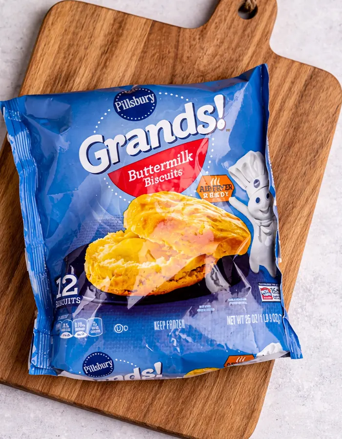 Air Fryer Frozen Biscuits Ingredients