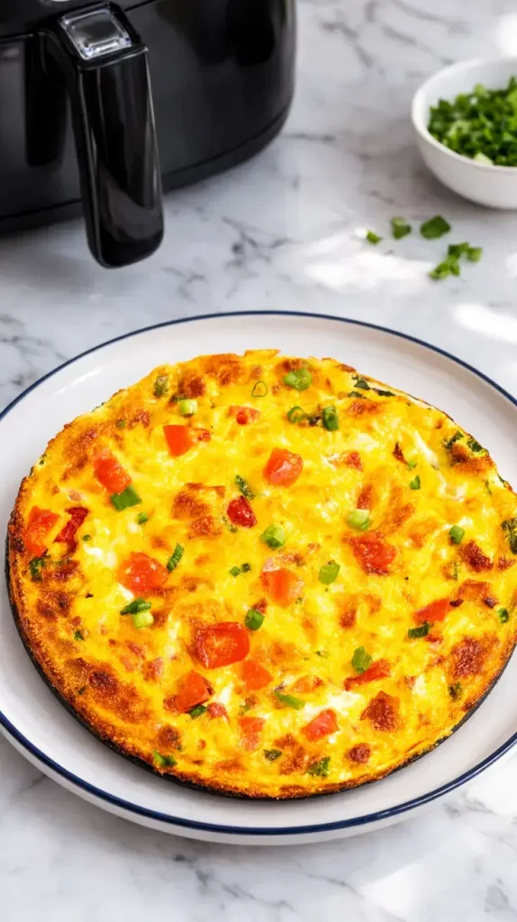 Air Fryer Omelette Recipe