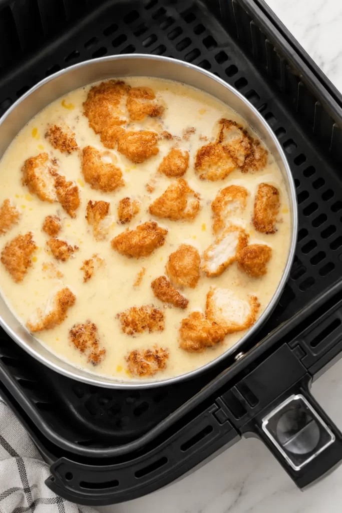 Air fryer breakfast bowl recipe with eggs