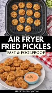 Easy Air Fryer Fried Pickles Healthy Recipe