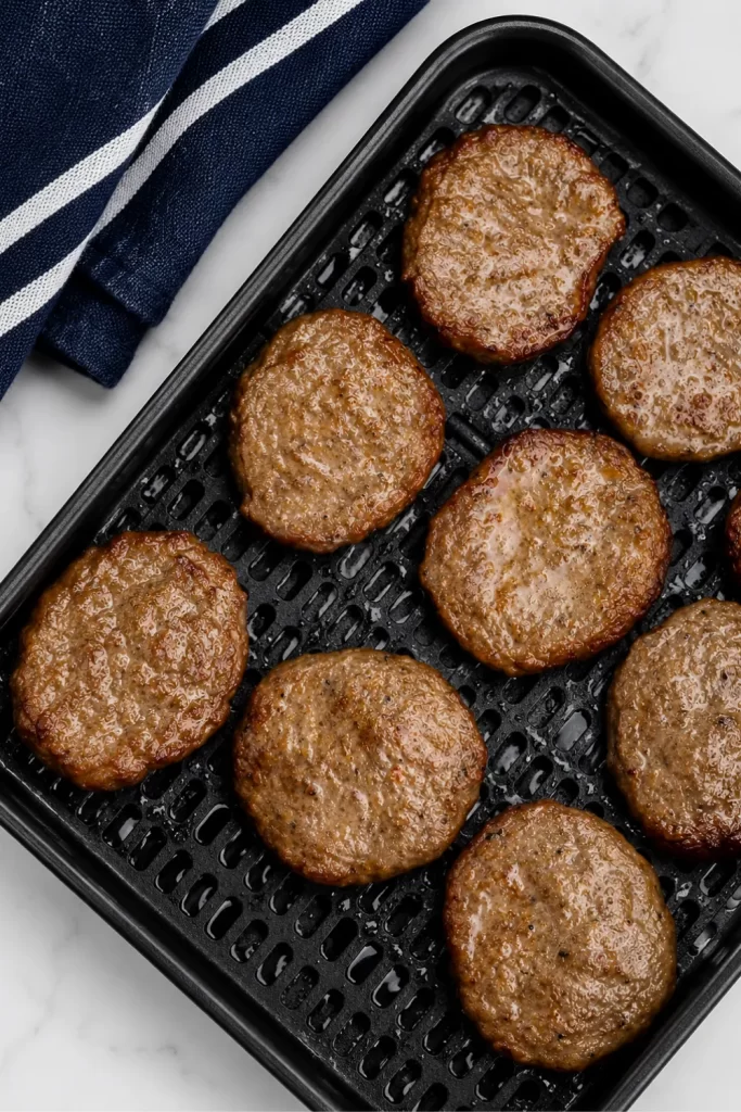 Frozen Air Fryer Sausage Patties