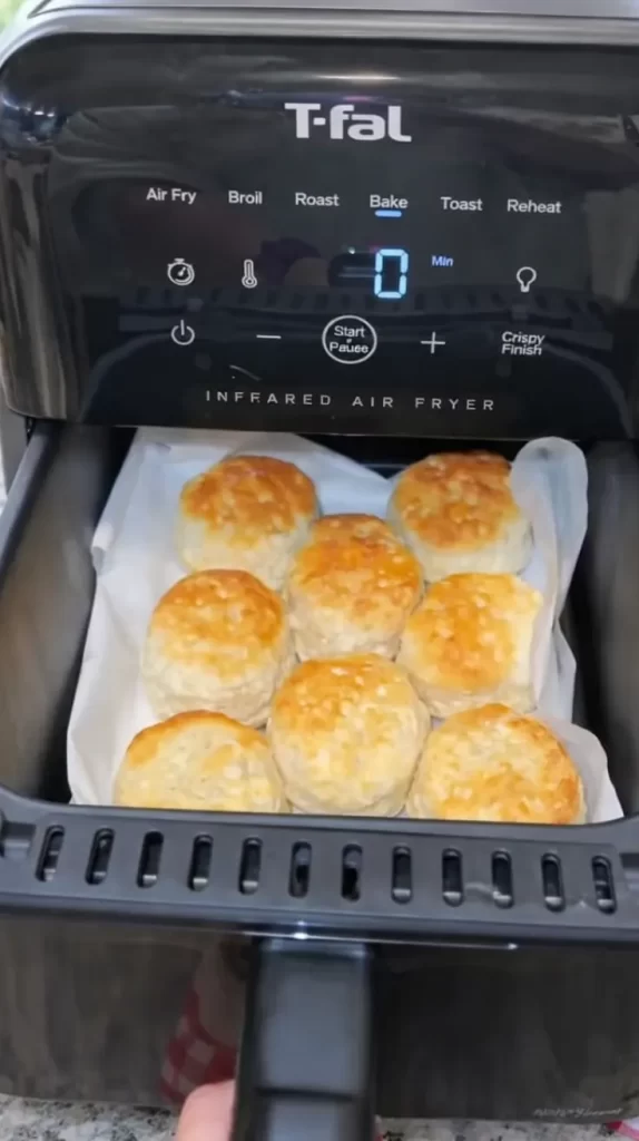 Frozen Biscuits Made in Air Fryer