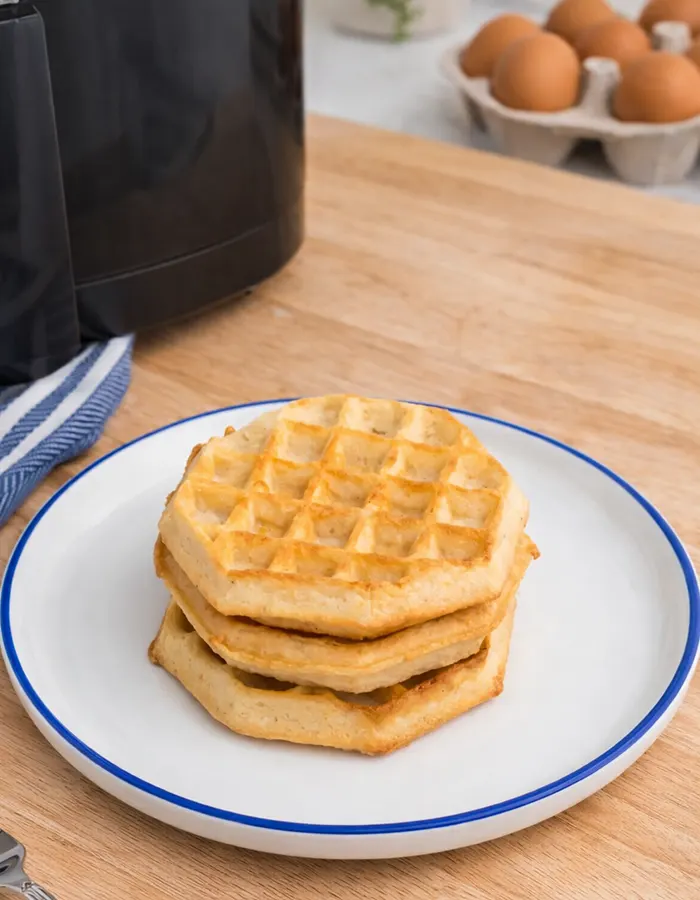 Making Eggo Frozen Waffles in Air Fryer