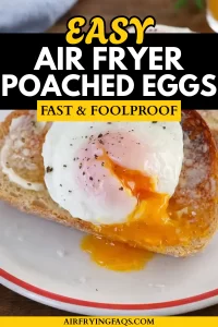 Simple Easy Air Fryer Poached Eggs Recipe