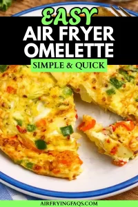 Simple Easy Breakfast Omelette in Air Fryer Recipe