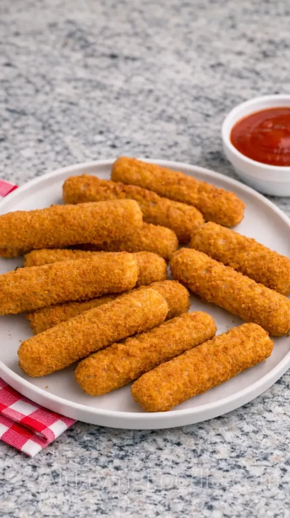 Air Fryer Frozen Mozzarella Sticks