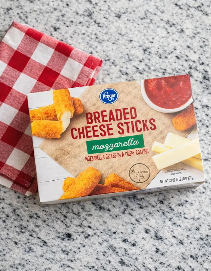 Air Fryer Frozen Mozzarella Sticks Ingredients