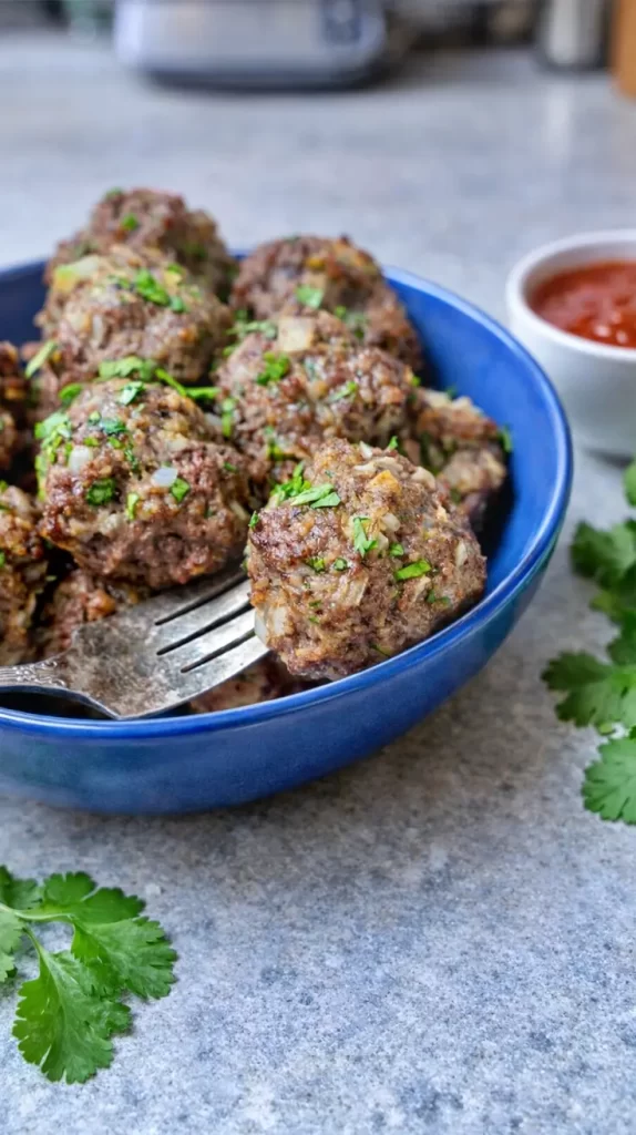 Air Fryer Meatballs Recipe