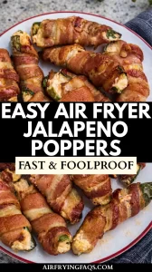 Easy Crispy Air Fryer Jalapeno Poppers Recipe