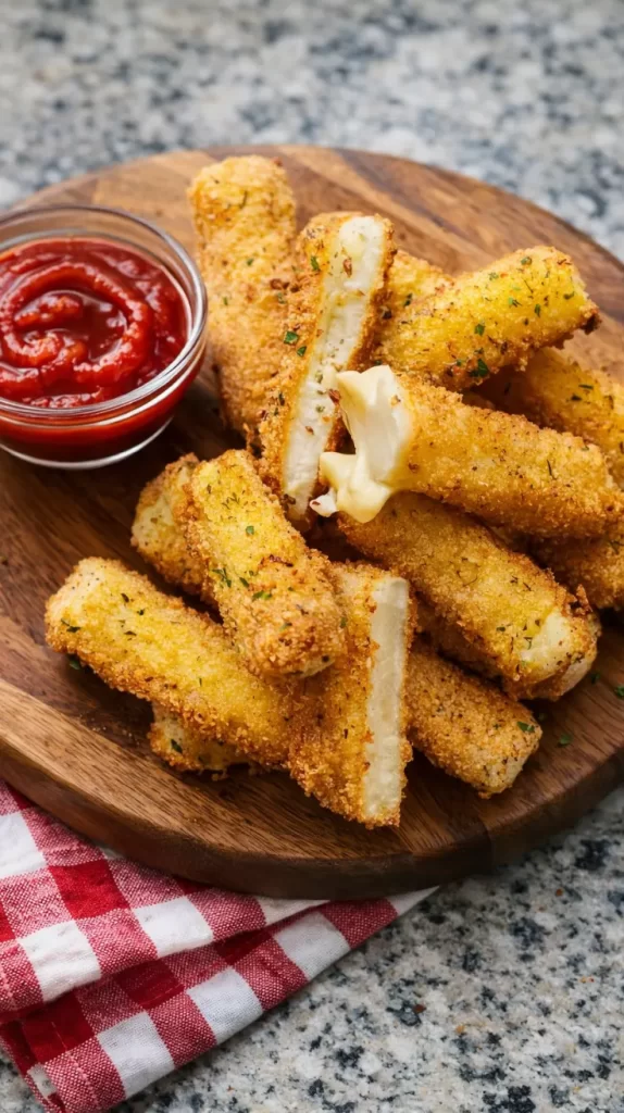 How to Cook Frozen Mozzarella Cheese Sticks in Air Fryer