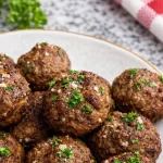 How to Make Beef Meatballs in Air Fryer