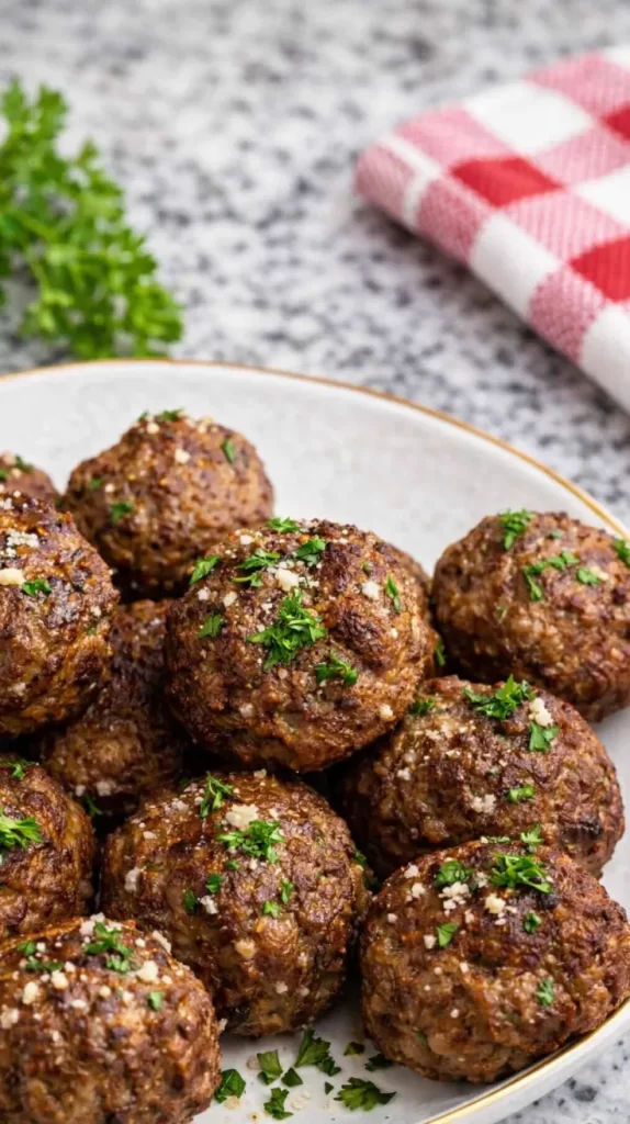 How to Make Beef Meatballs in Air Fryer
