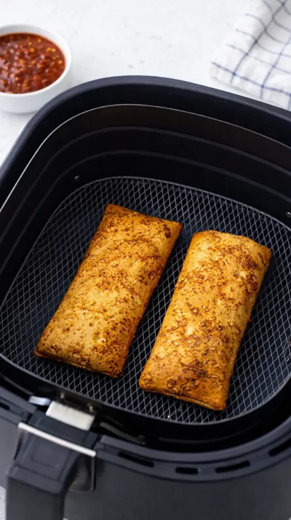 air fryer pizza hot pockets