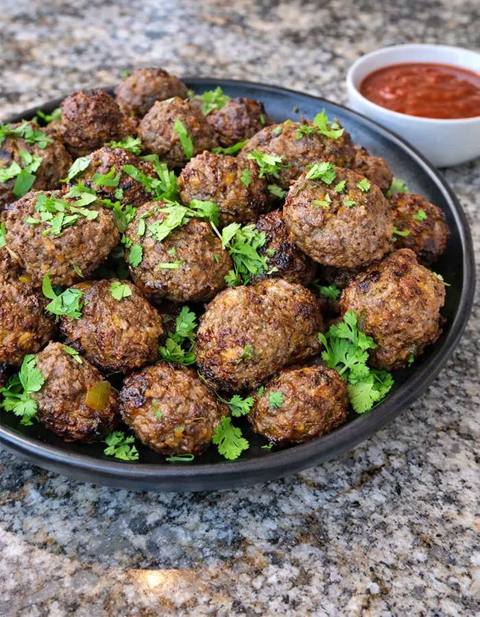 how to cook beef meatballs in air fryer