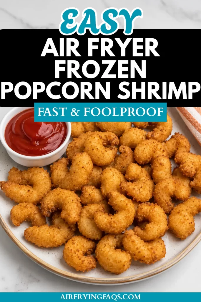 Easy Air Fryer Frozen Popcorn Shrimp Recipe