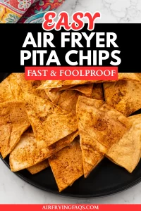 Easy Air Fryer Pita Chips Recipe