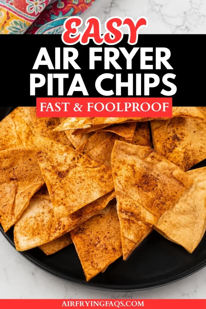Easy Air Fryer Pita Chips Recipe
