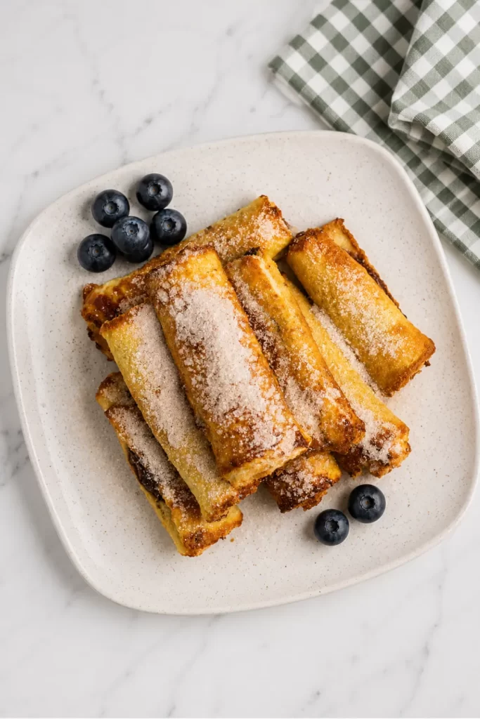 Tasty French Toast Roll Ups